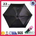 Chine Fournisseurs OEM Promotionnels Cadeaux Haute Qualité Monogrammed Plus Fort Plage Vent Résistant Petit Parasol Plier Parapluie